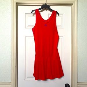 Adidas Adipure Women’s Tennis Dress Formotion Red Size L